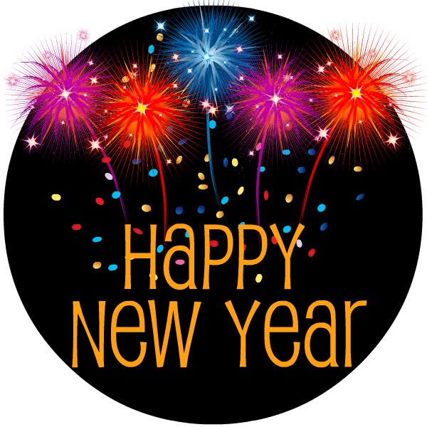Happy New Year Fireworks Celebration Image | Festive Greeting