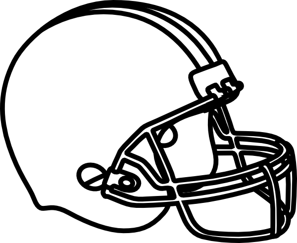 How To Draw A Football Helmet 