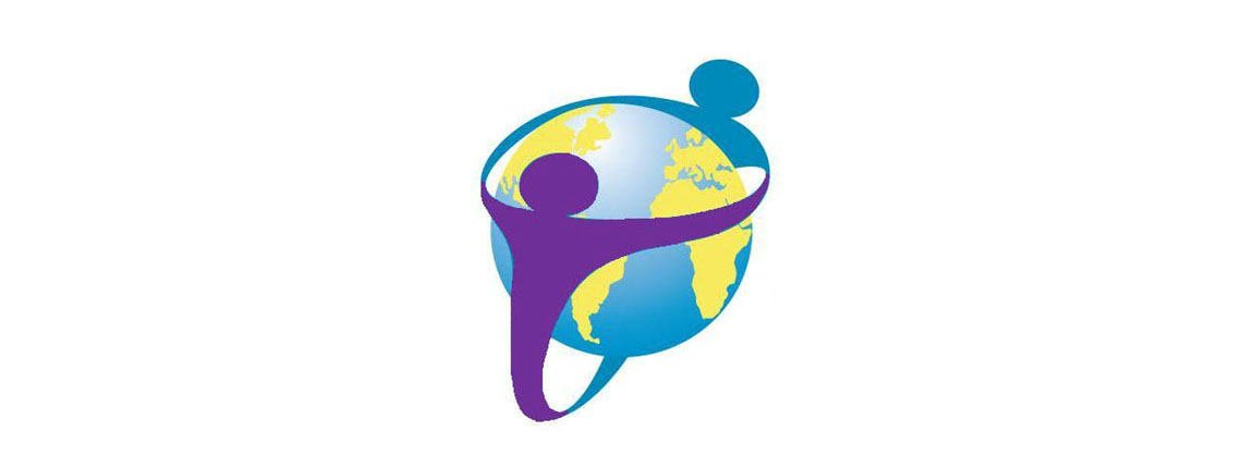 Global Unity Logo - Symbol of International Collaboration and Human Connection