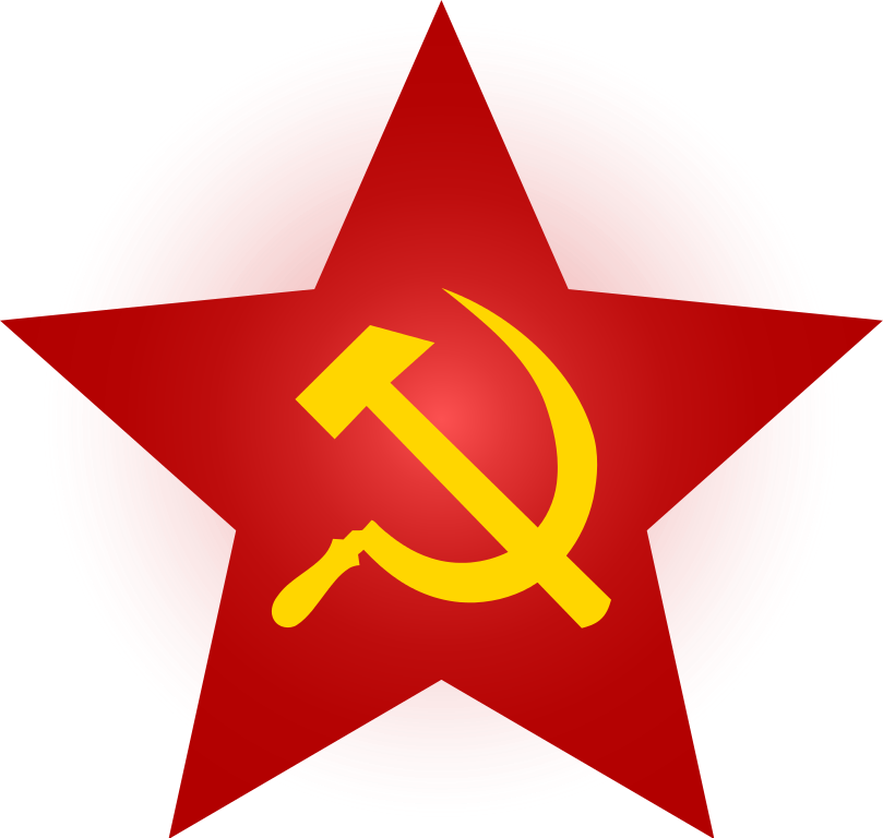 File:Hammer and Sickle Red Star with Glow.svg - Wikimedia Commons