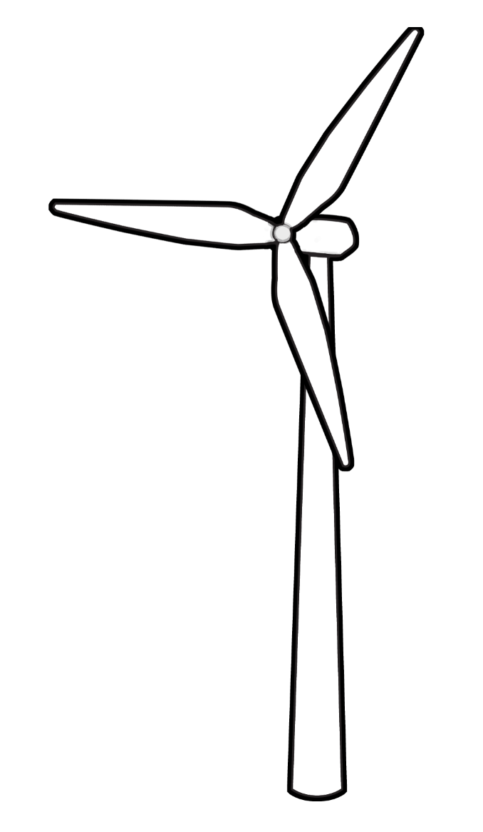 Wind mill cartoon design by jonmant on Clipart library