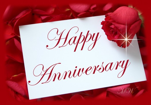 Happy Anniversary Greeting PNG Transparent Images Free Download, Vector  Files