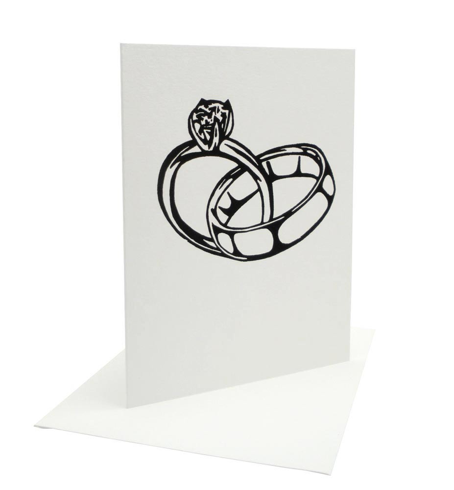 Linked Wedding Rings Clipart - Giant Design