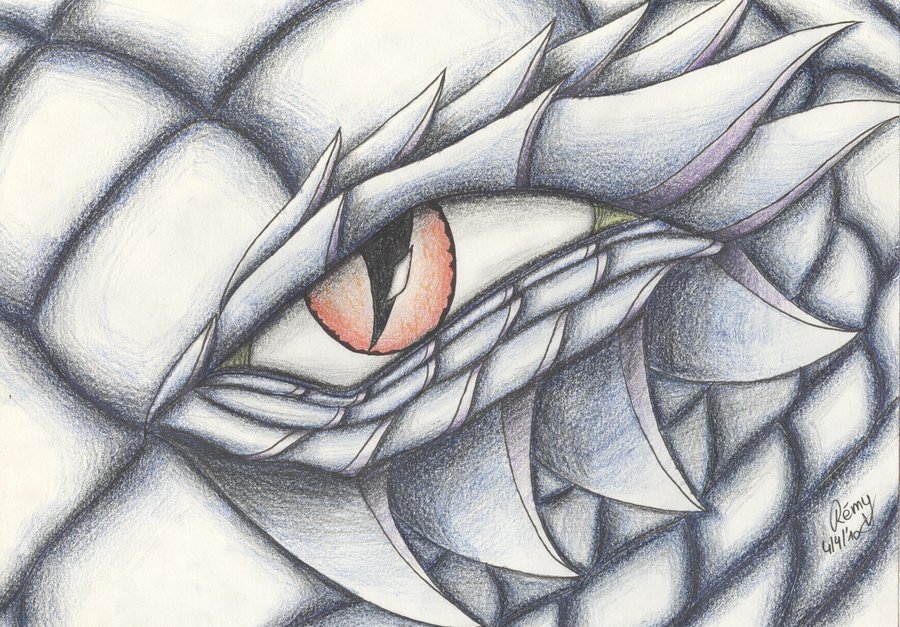 Dragon Eye Sketch | Peter Hamblin