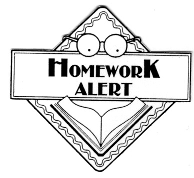 Homework Alert | Free Images at Clipart library - vector clip art online 