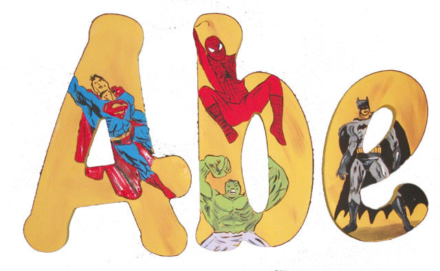 free printable superhero letter c - Clip Art Library