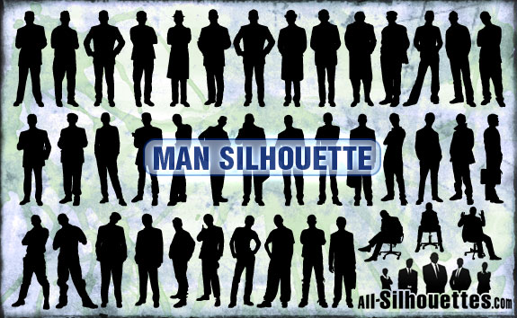 Free Man Silhouette Vector, Download Free Man Silhouette Vector png images,  Free ClipArts on Clipart Library