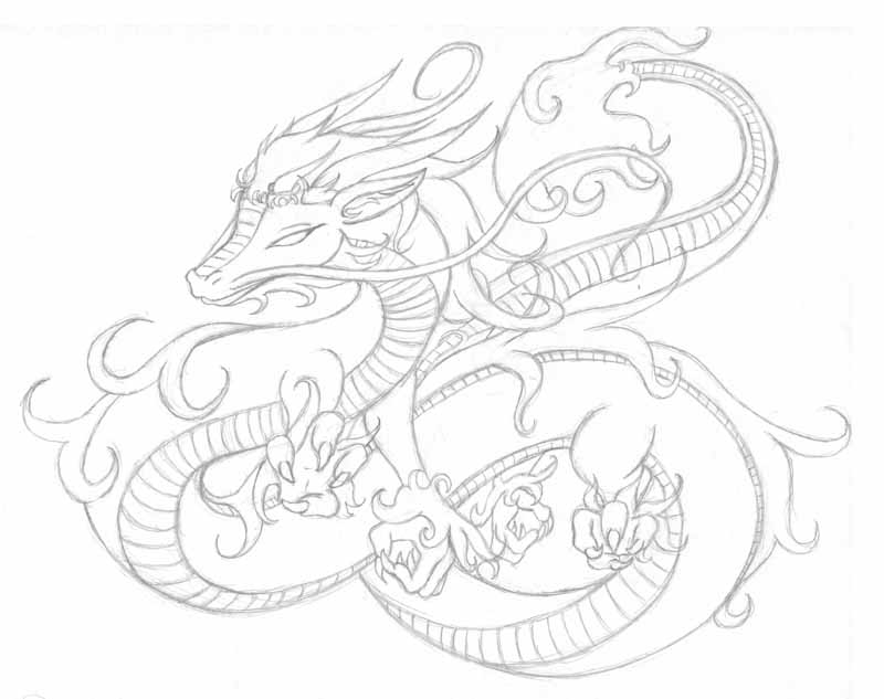 How to Draw a Chinese Dragon  Easy StepbyStep Drawing Tutorial  YouTube