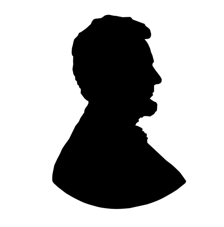 Cool Abraham Lincoln | Stencil | Clipart library