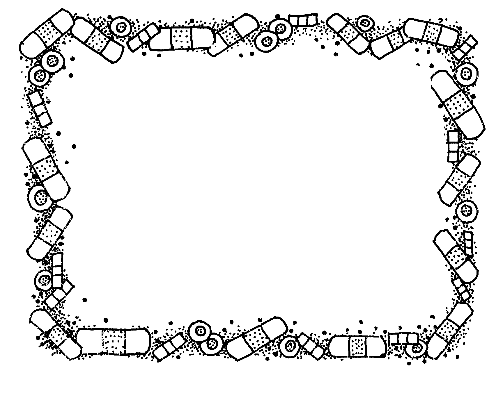 Black And White Page Border - Clipart library