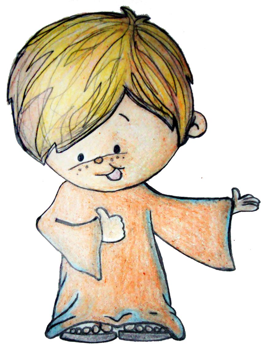 Happy Cartoon Boy Giving Thumbs-Up - Friendly Illustration for Kids’ Content
