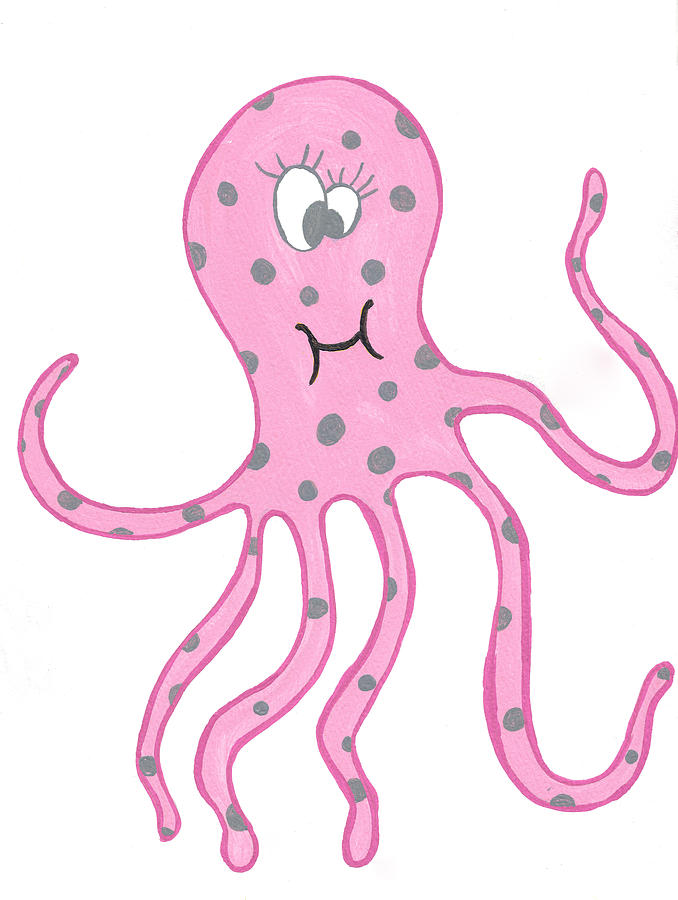 My Little Pink Octopus by Little Island Kids By Rebecca Armbrister 