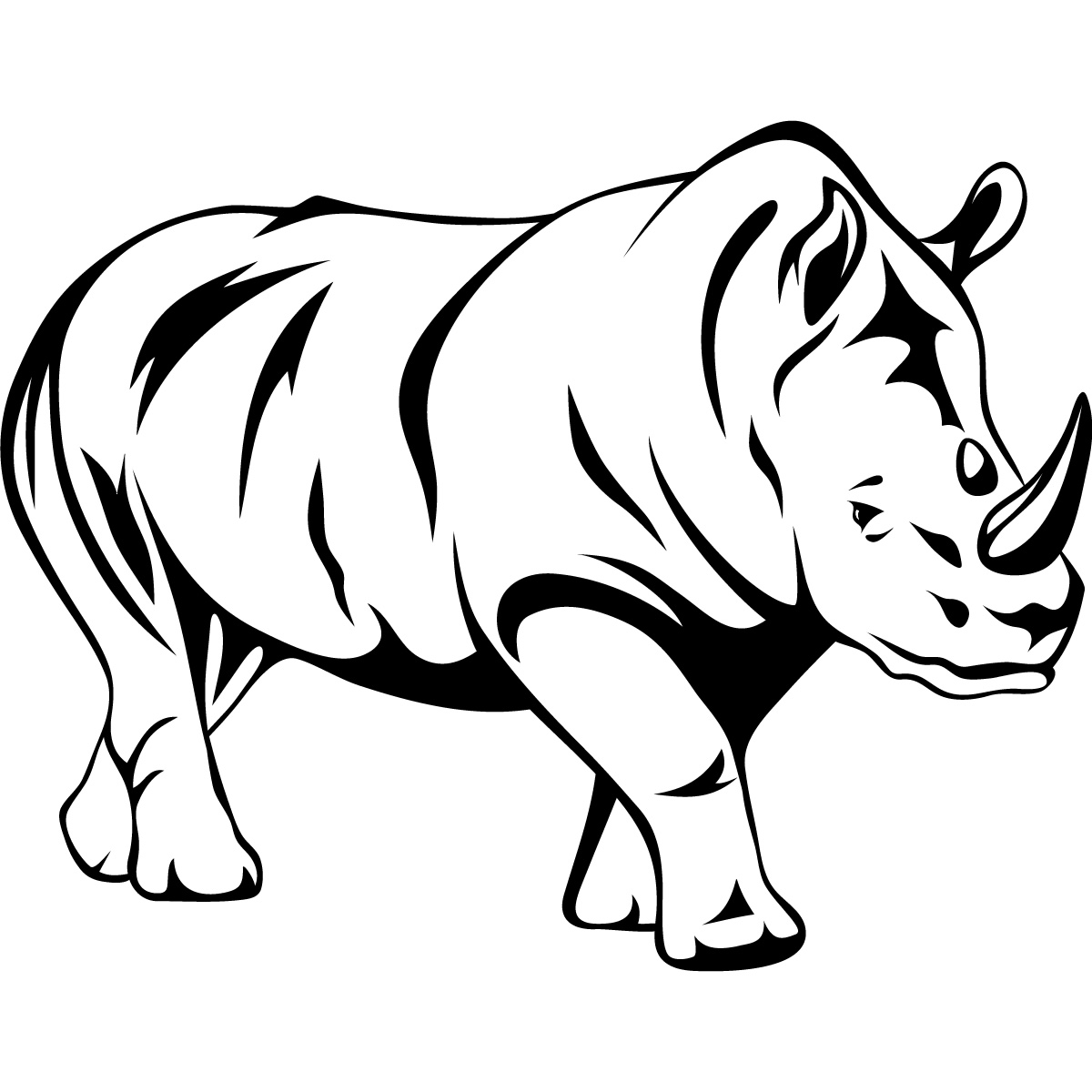 Outline Drawings Of Animals 