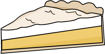 Lemon Meringue Pie Clip Art - Lemon Meringue Pie Image