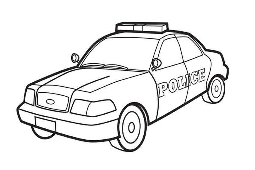 Colouring Pages Of Police Cars | Free Download Clip Art | Free Clip Art ...