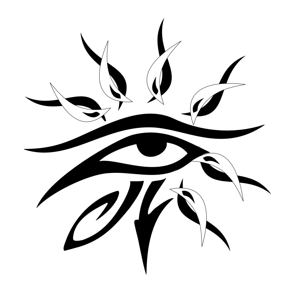 Tribal Eye Tattoo Designs  Sketching Ideas  YouTube