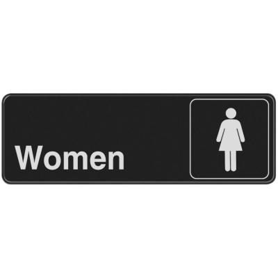 Women’s Restroom Sign - Clear, Universal Accessibility Indicator