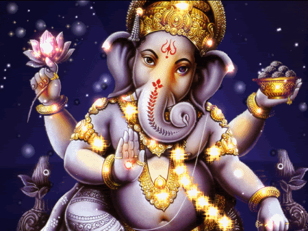 🔥 Happy Ganesh Chaturthi Wishes GIF Images Download Animated Pics Free  Download