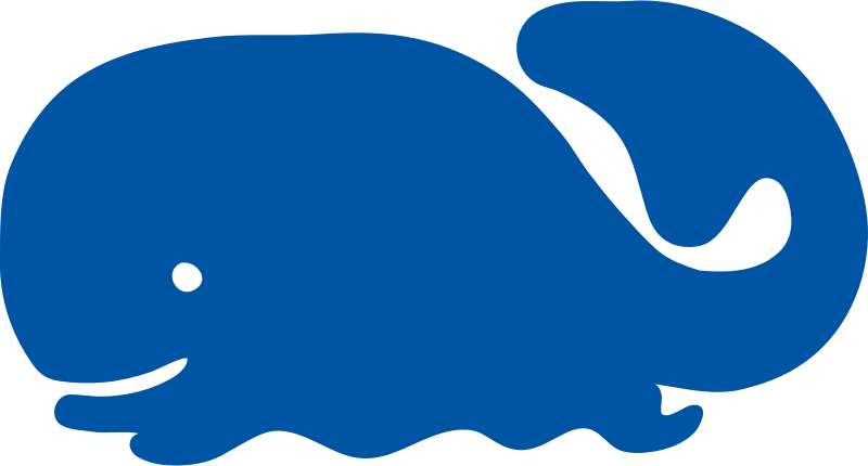 Clipart - whale icon