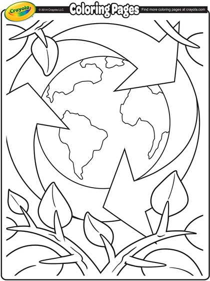 Earth Day Coloring Pages Free 8