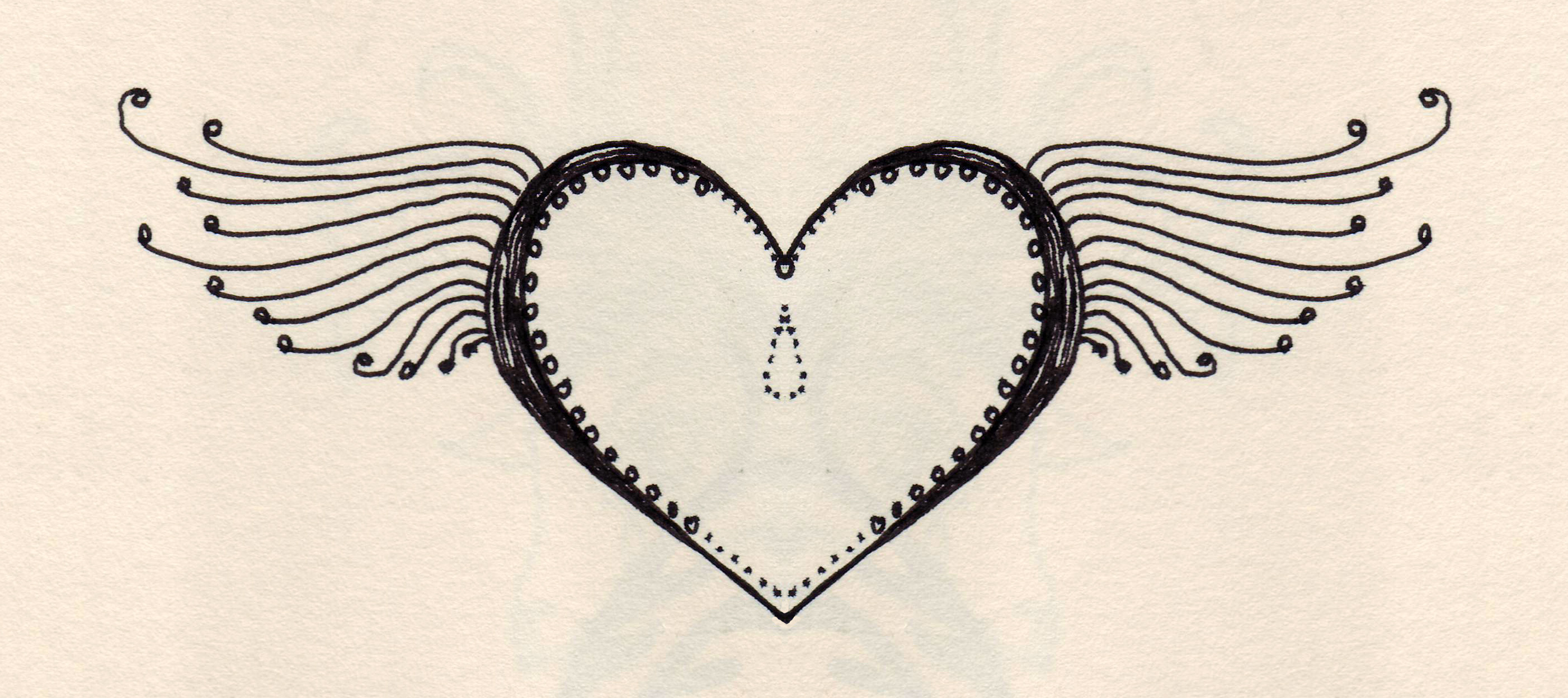 doodle heart symbol sketch illustrations love  Stock Illustration  68596191  PIXTA