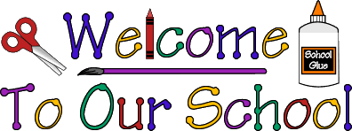 welcome to school clip art