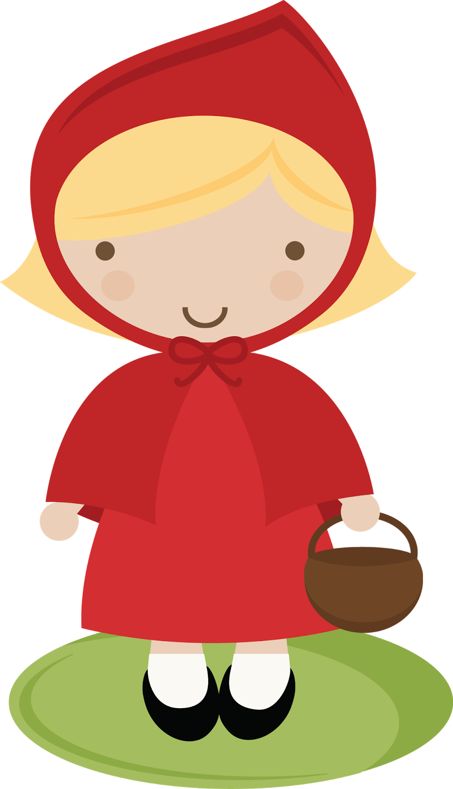 Little Red Riding Hood Template - Clipart library