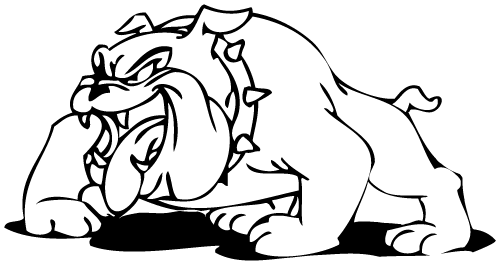 Fierce Bulldog Clipart - Free Vector Illustration for Design Projects