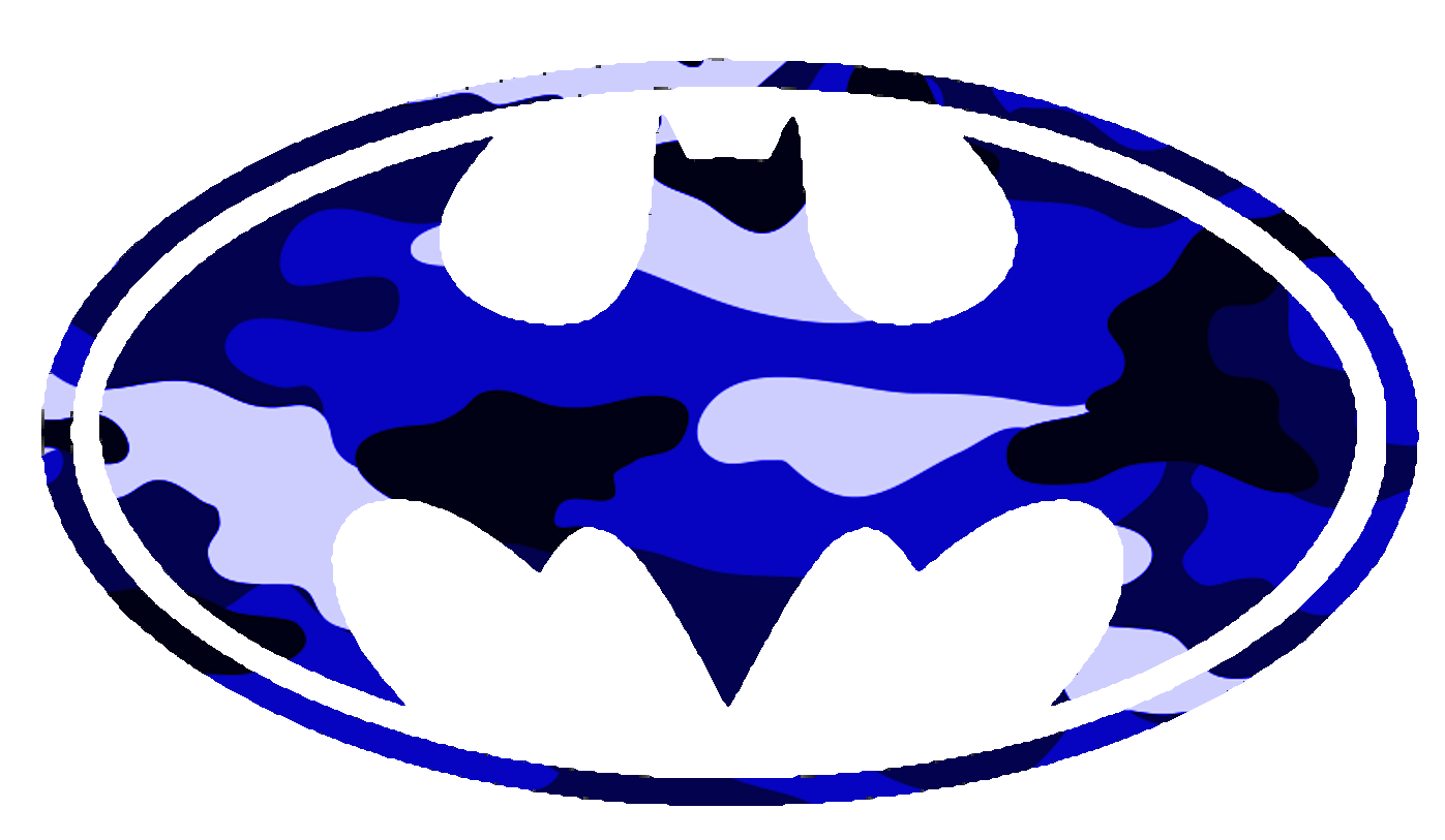 batman blue logo png - Clip Art Library
