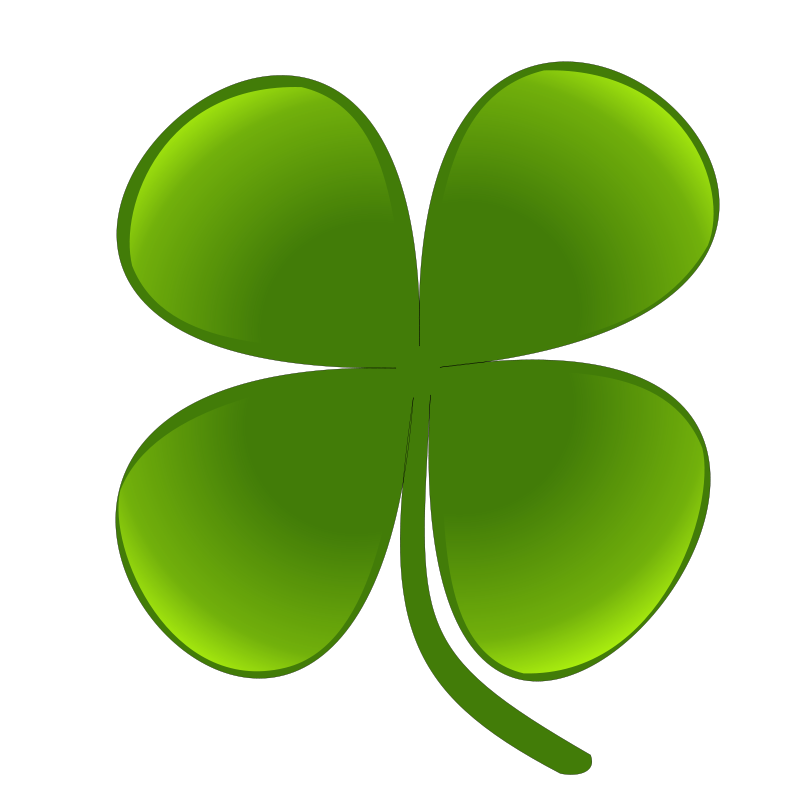 Free Stock Photos | Illustration of a four leaf clover | # 14041 