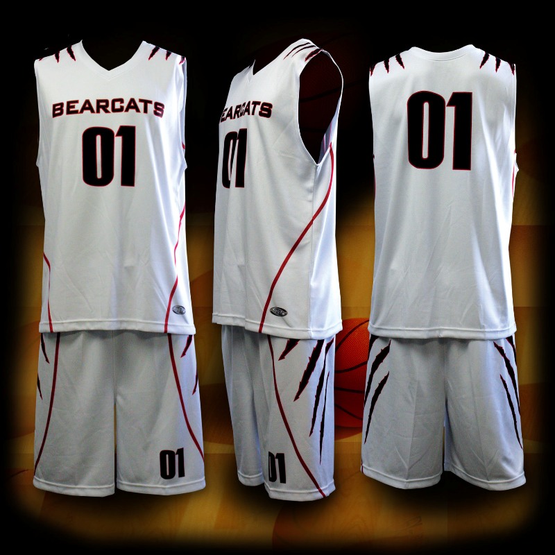 White Simple Basketball Jersey Design Clip Art Library