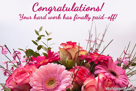 Congratulations Flower Bouquet - Celebrate Success with Fresh Blooms