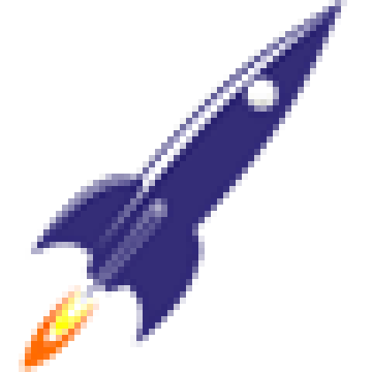 Rocket Launch Illustration - Pixel Art Vector Graphic