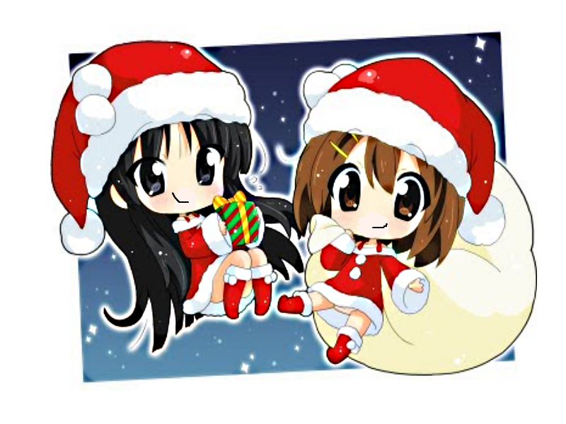 anime girls, original characters, Christmas, snow, Santa costume -  wallpaper #185362 (1500x938px) on Wallls.com