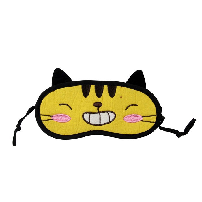 Cute Cat Sleep Mask - Comfortable Eye Cover for Restful Sleep