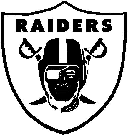 NFL Oakland Raiders Stencil