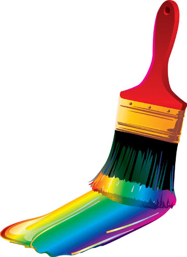 Paint Brush Logo - Clipart library