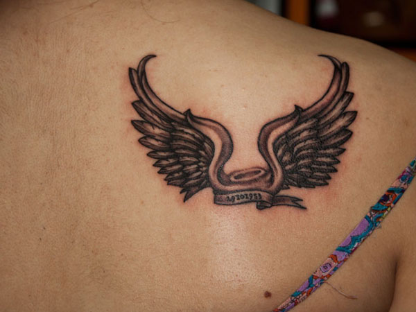 CapCut  Small Tattoo Artist wingstattoo angelhaloandwings ange   TikTok