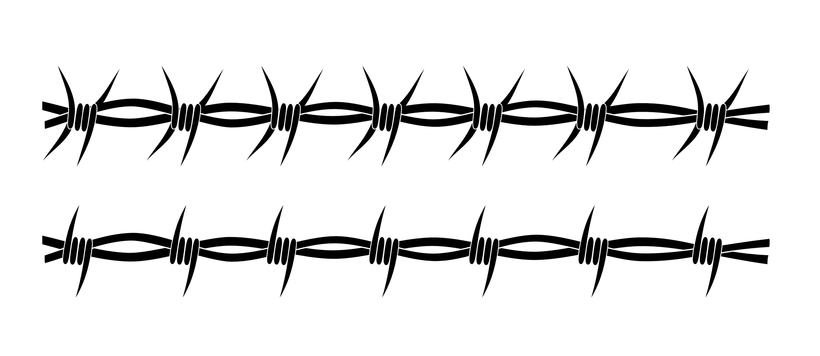 barb wire drawing