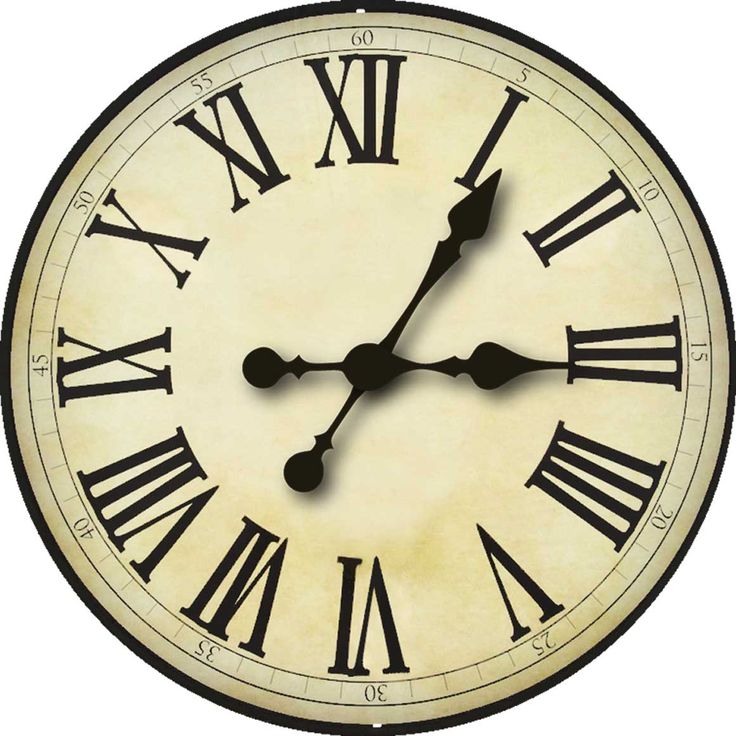 Vintage Clocks 1 on Clipart library | Clock Faces, Clock and Vintage Clocks