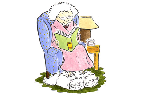 Free Old Lady Cartoon, Download Free Old Lady Cartoon png images, Free