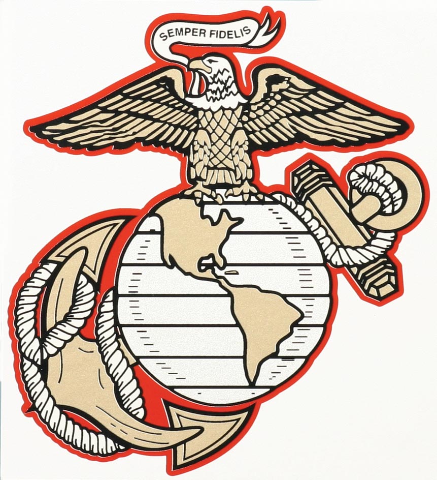 USMC Eagle Globe and Anchor Decal | North Bay Listings