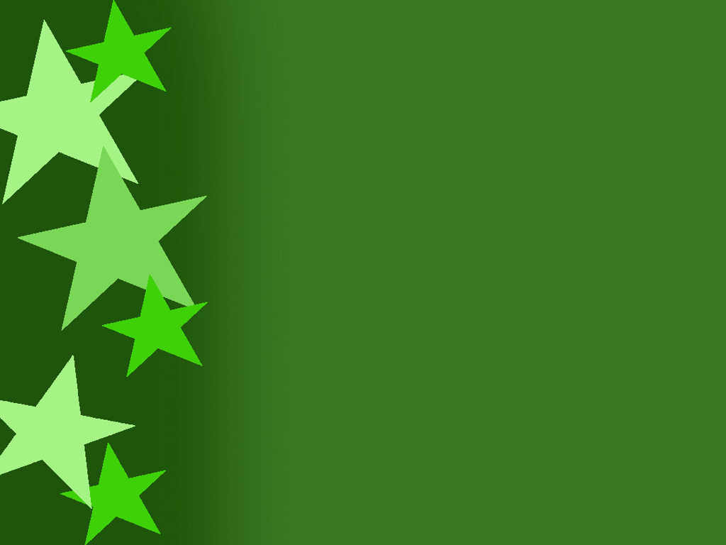 green star border