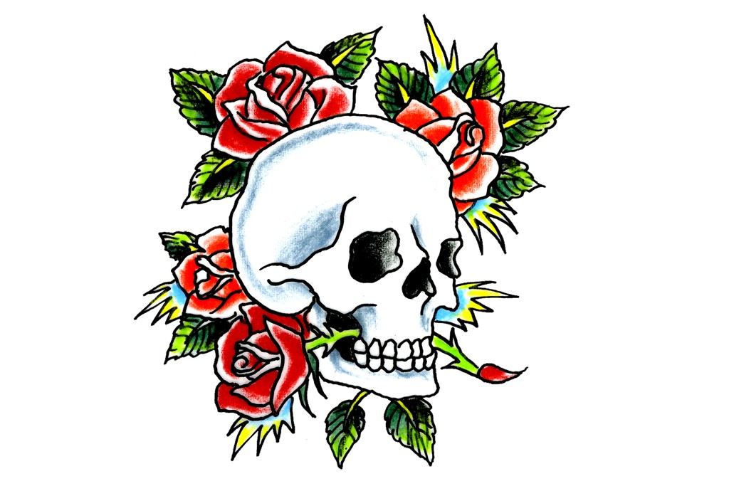 Ed Hardy Skulls  Roses for Him Christian Audigier cologne - a new 