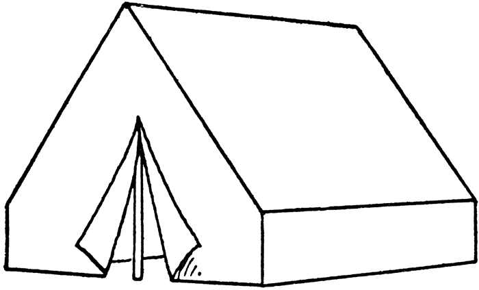 Free Camping Tent Silhouette, Download Free Camping Tent Silhouette png ...