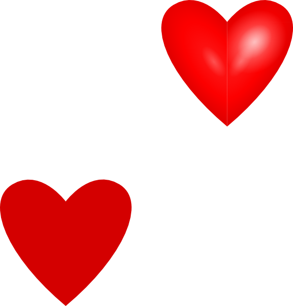 Love Hearts clip art - vector clip art online, royalty free 