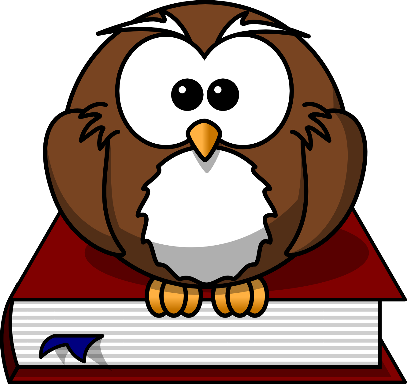 Cartoon Drawings Of Owls - Clipart library
