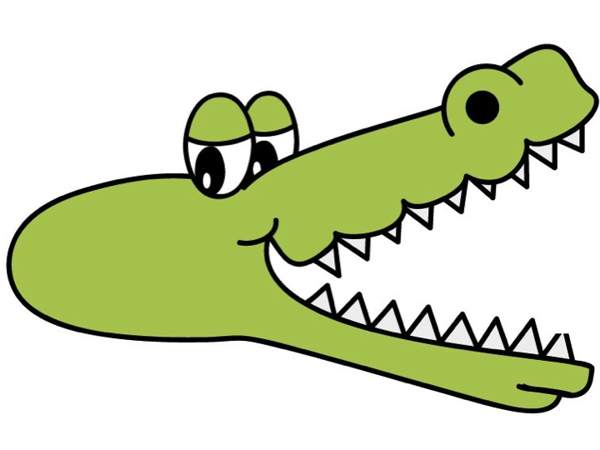crocodile mouth open clipart - Clip Art Library