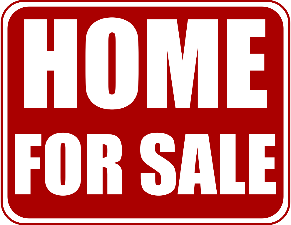 Home For Sale Sign | Free Clip Art from Pixabella