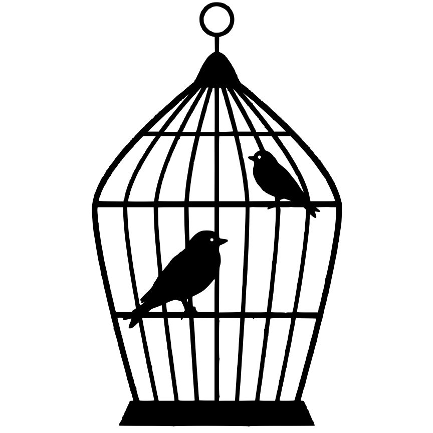 Bird Cage coloring page | Free Printable Coloring Pages